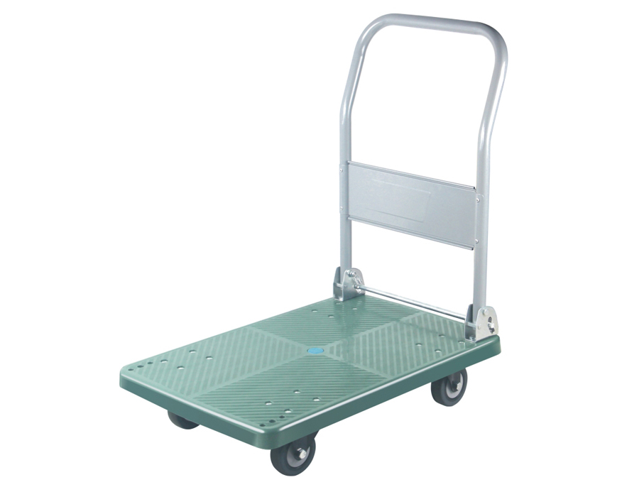 150KG-綠塑料板車